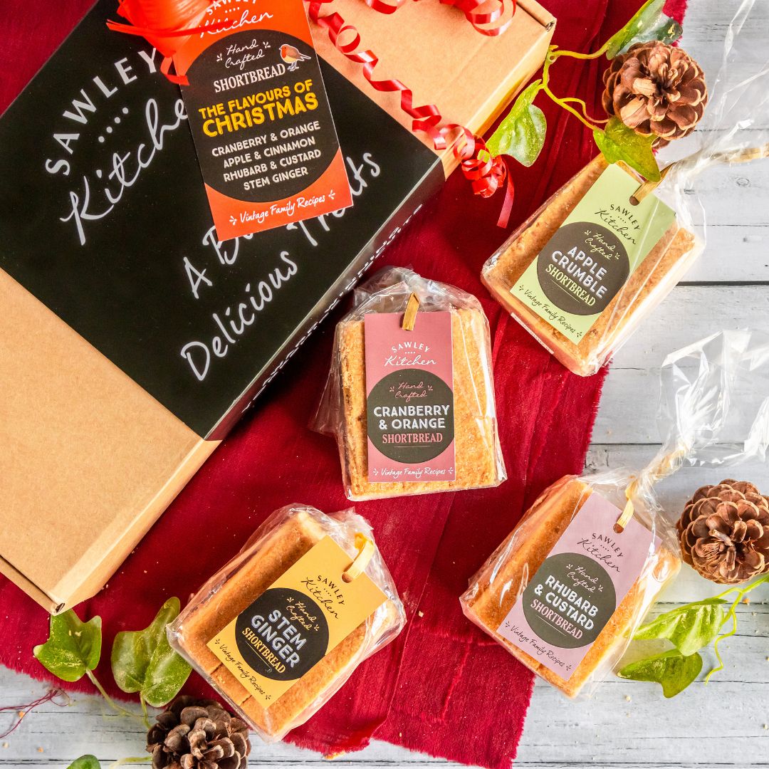 Flavours of Christmas Shortbread Gift Box