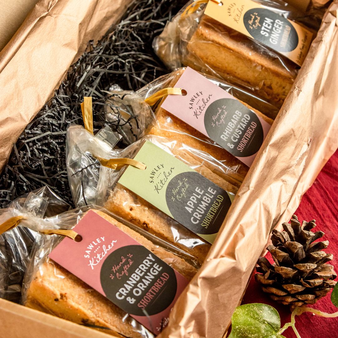 Flavours of Christmas Shortbread Gift Box