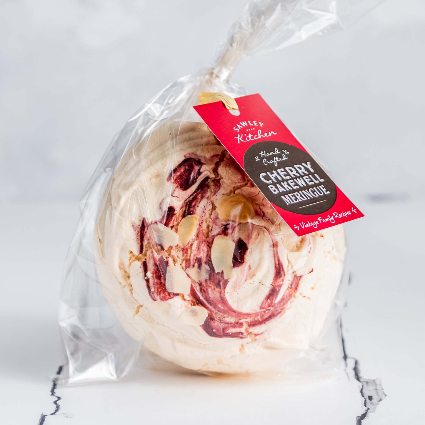 Cherry Bakewell Meringue