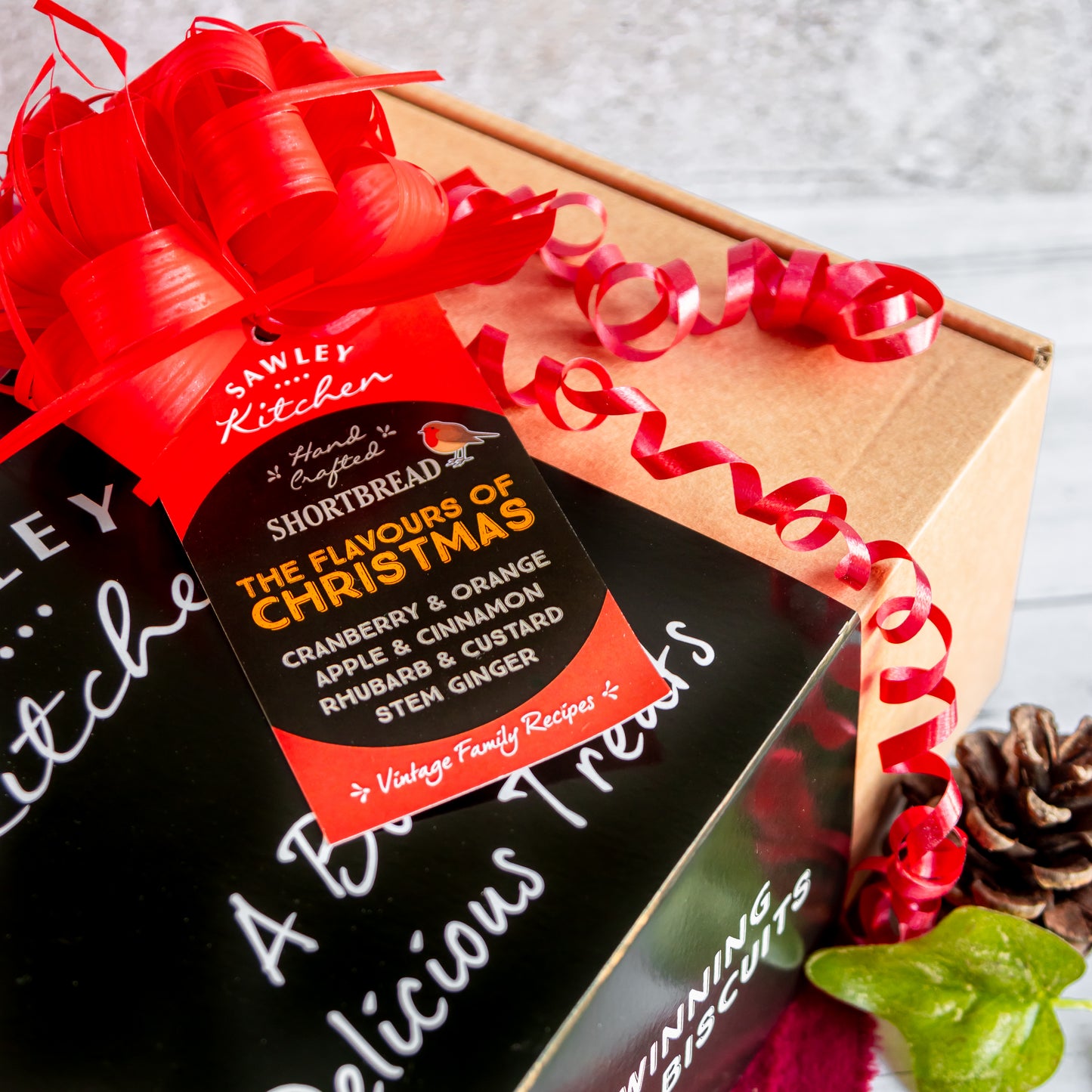 Flavours of Christmas Shortbread Gift Box