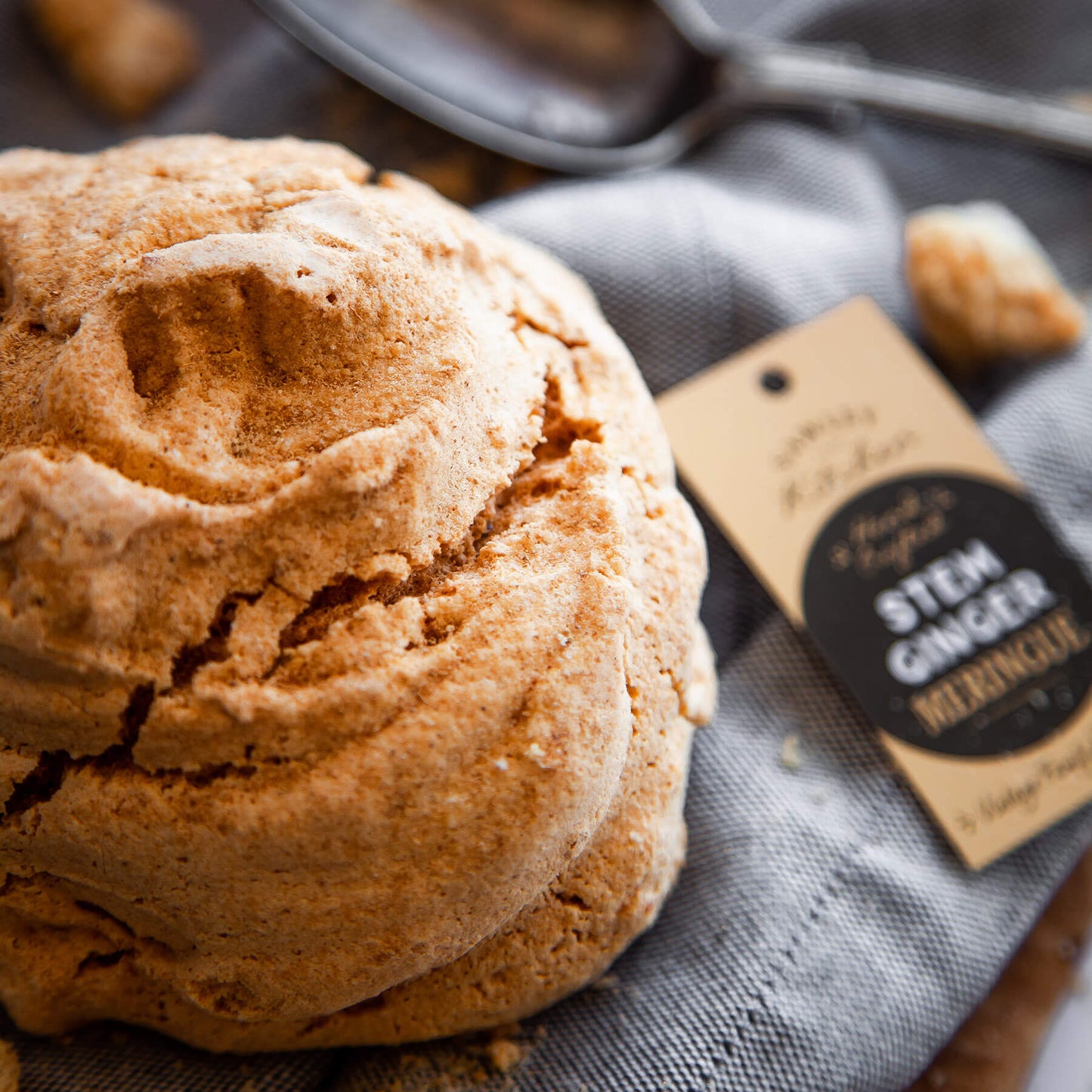 Stem Ginger Meringue