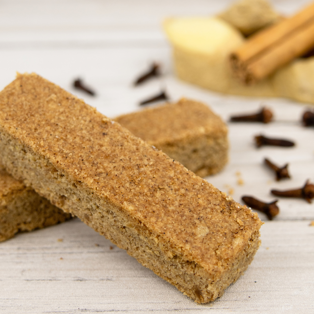 Ginger Parkin Shortbread