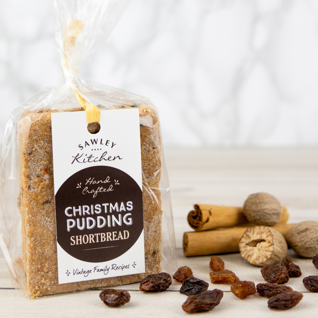 Christmas Pudding Shortbread