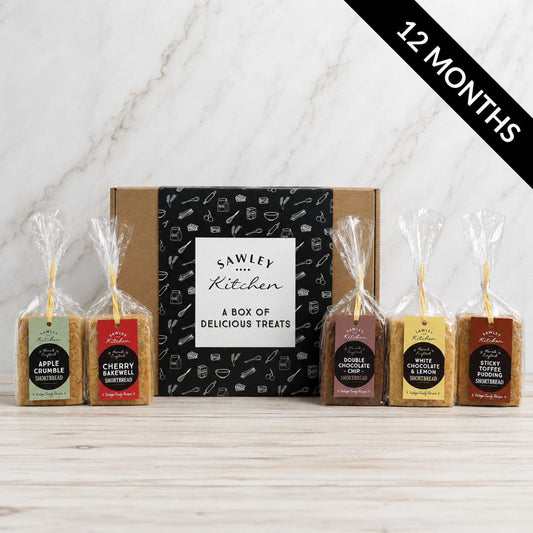 Monthly Shortbread Biscuit Subscription (12 Months)