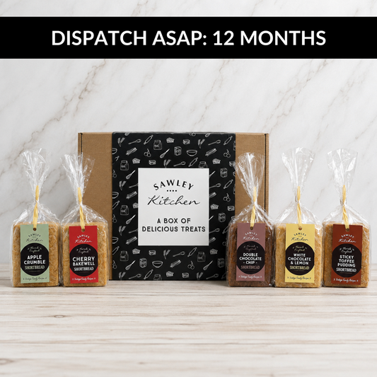 ** DISPATCH ASAP ** Monthly Shortbread Biscuit Subscription (12 Months)