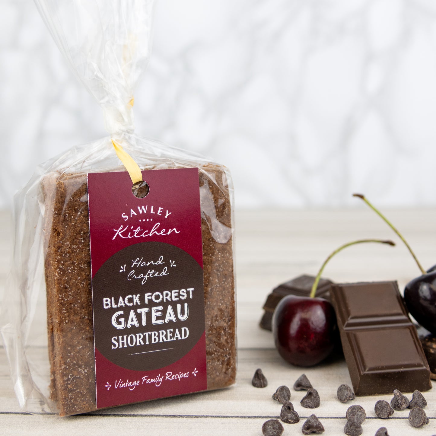 Black Forest Gateau Shortbread