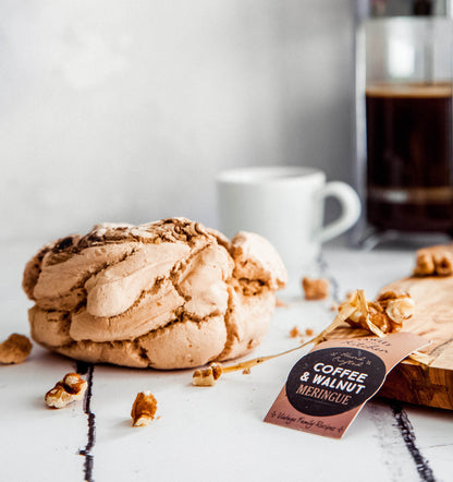 Coffee & Walnut Meringue