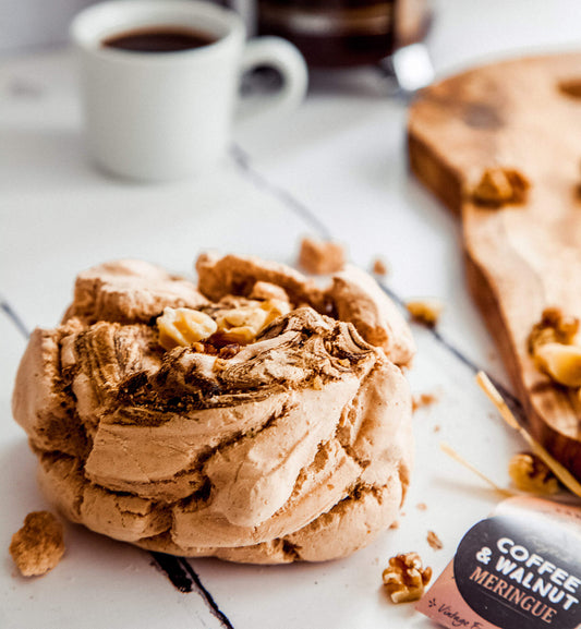 Coffee & Walnut Meringue