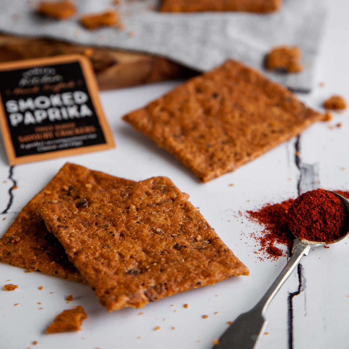 Smoked Paprika Savoury Crackers