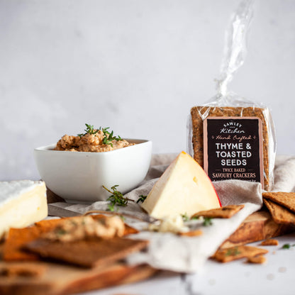 Thyme & Toasted Seeds Savoury Crackers